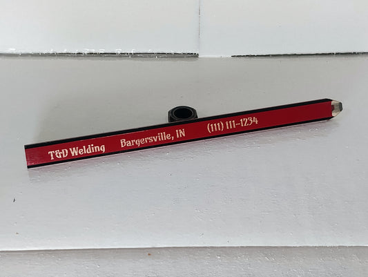 Custom Engraved Carpenter Pencis-12 pack