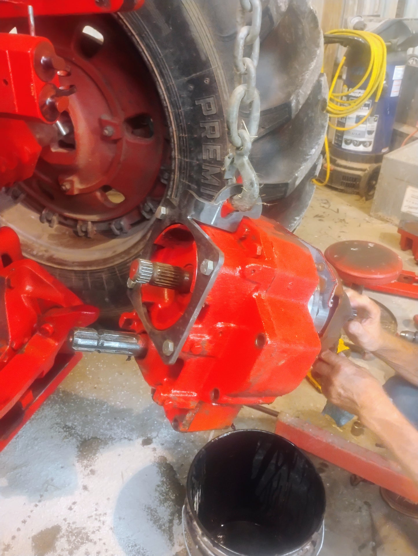 IH Tractor Dual-Speed PTO Removal & Installation Lifting Tool (06, 56, 66, 86, 88 Series)