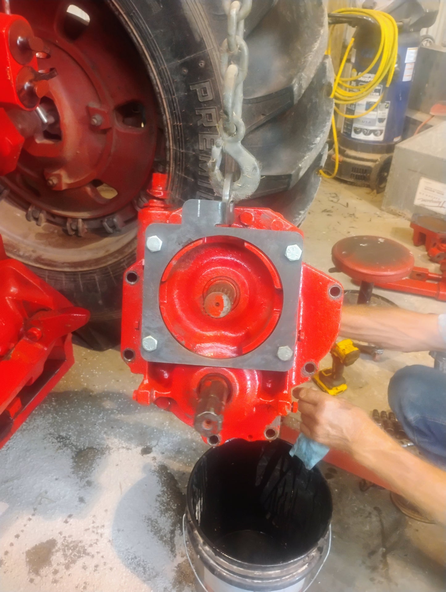 IH Tractor Dual-Speed PTO Removal & Installation Lifting Tool (06, 56, 66, 86, 88 Series)
