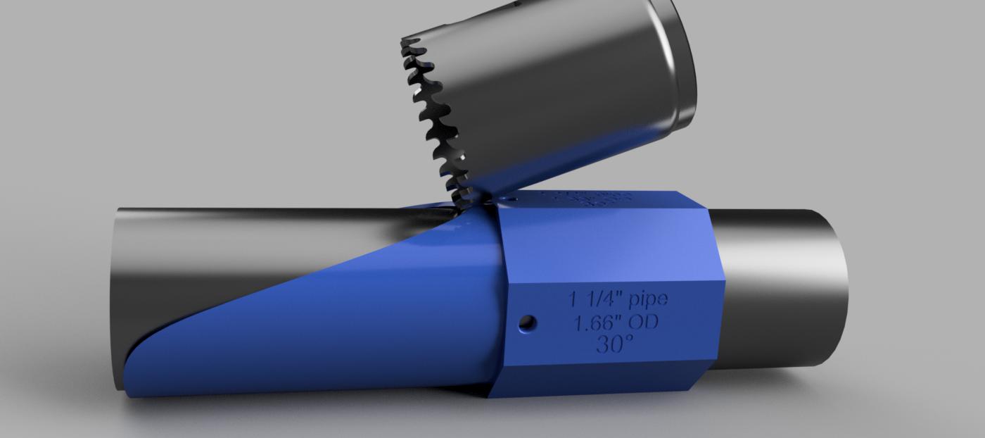 1-1/4" Pipe Coping Layout Tools-4 pack