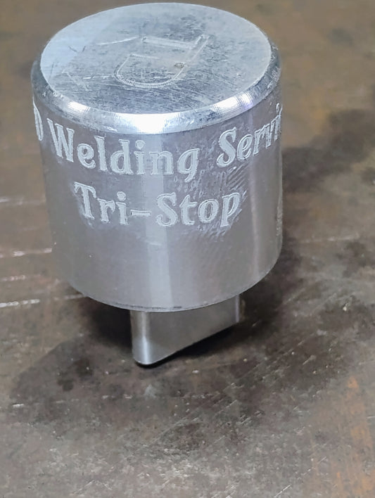 Aluminum Tri-Stop Fixture Table Stops — 5-Pack Prototype Clearance